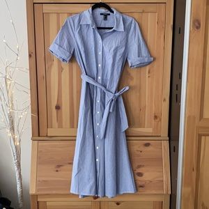Forever 21 midi shirt dress